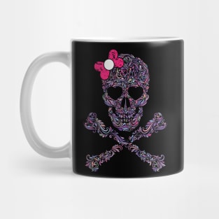 CUTE SKULL PINK BOW Mug